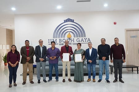 IIM Bodh Gaya collaborates with PSI India to foster healthcare management education IIM Bodh Gaya