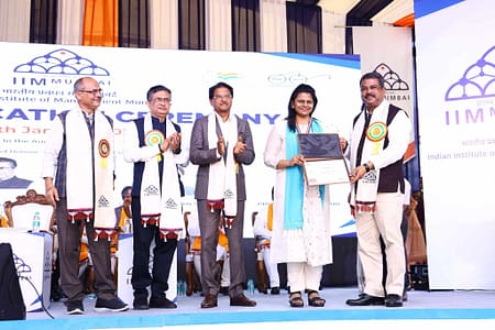 IIM Mumbai held its First Convocation IIM Mumbai convocation