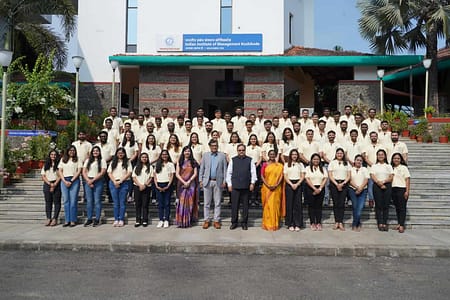 67 Students from 05th Batch of IIMK’s One-Year MBA Programme in Business Leadership Inducted into the Institute IIM PGP BL