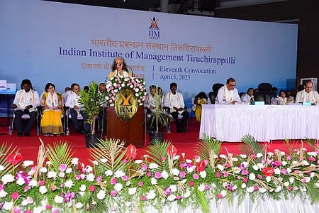 IIM Trichy Celebrates Its 11th Convocation IIM Trichy convocation