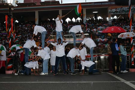 IIM Amritsar Celebrates Independence Day at the Transit Campus and at Attari Border IIM Amritsar