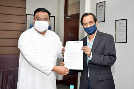 Rajya Sabha MP Sasmit Patra joins MDI Gurgaon as Distinguished Professor Sasmit patra