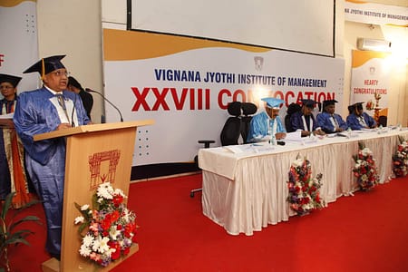 VJIM Hyderabad celebrates 28th Convocation VJIM Convocation