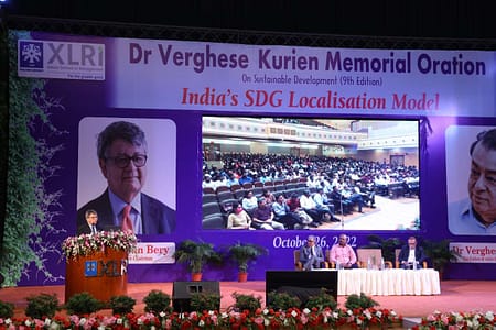 XLRI organized the 9th Dr. Verghese Kurien Memorial Oration Fr. S George SJ - Director