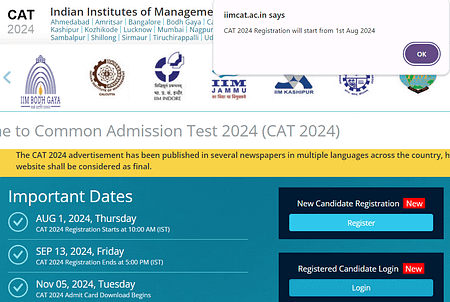 CAT 2024 registration link 🔗 is activated by IIM Calcutta CAT 2024 registration link