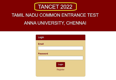 TANCET 2022 registration begins. Apply Now TANCET 2022 Exam