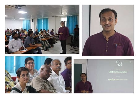The ‘Energy Swaraj Yatra’ reaches IIM Bodh Gaya Energy Swaraj Yatra