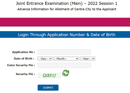 JEE Main 2022 Session 1 Admit Card Updates JEE Main