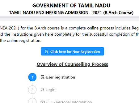 TNEA First Round Counselling 2021 Begins top engineering colleges in tamilnadu