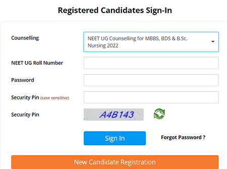 AYUSH NEET UG Counseling 2022 seat allotment result released NEET UG Counselling 2022