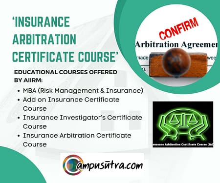 5TH BATCH of ‘INSURANCE ARBITRATION CERTIFICATE COURSE’ AIIRM