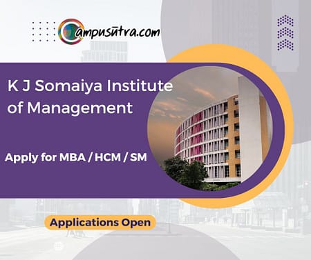 K J Somaiya MBA Admission 2023. Application Open K J Somaiya