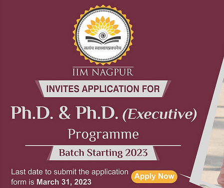 IIM Nagpur PhD Admission 2023 IIM