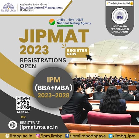 NTA Begins Online Registration for JIPMAT 2023 JIPMAT