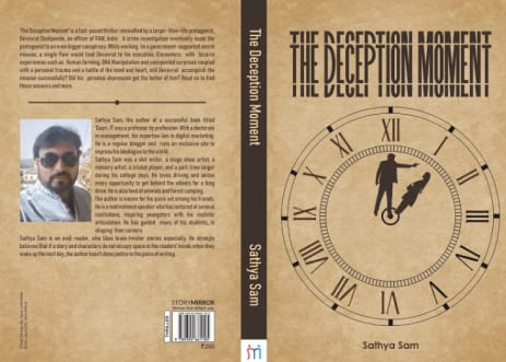 The Deception Moment : Yet another nail biting bestseller by Sathya Sam Sathya Book