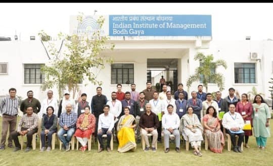 IIM Bodh Gaya Empowers WRD Officers Through Innovative MDP Water Resources Department, Government of Bihar