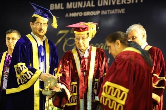 BML Munjal University Holds Convocation 2022 BML Munjal University