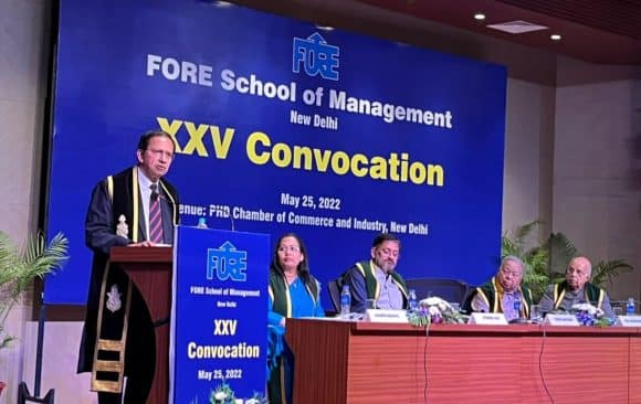 Convocation held by FORE School of Management, Delhi Convocation