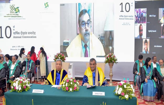 IIM Udaipur Convocation 2022. 392 Students Received MBA Degree iim uDAIPUR