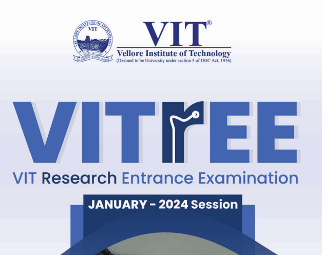 VIT Research Entrance Examination. VITREE 2024 Exam VITREE 2024 Exam