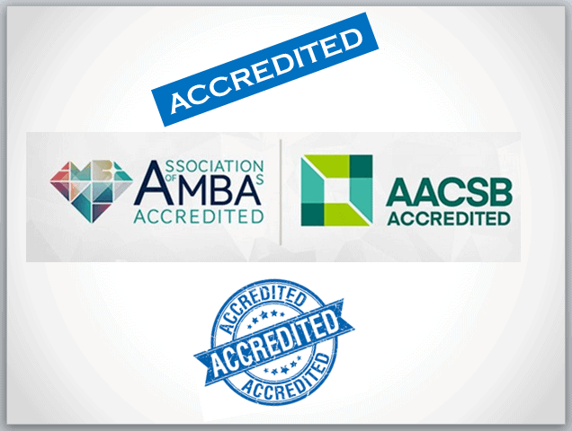 AACSB & AMBA Accredited Business Schools of India