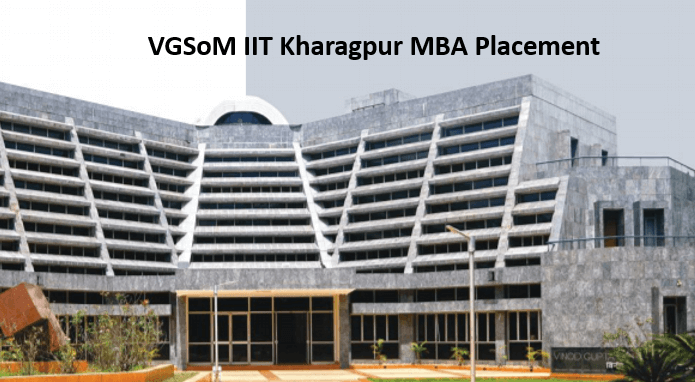 VGSOM IIT Kharagpur Final MBA Placement Report 2021