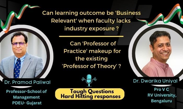 Is the MBA really Business Relevant when faculty do not have industry exposure ?
