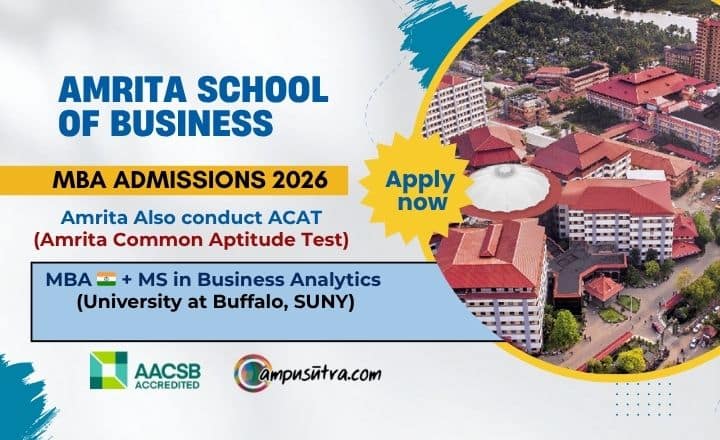 Amrita School of Business MBA Admission & ACAT 2026 Exam