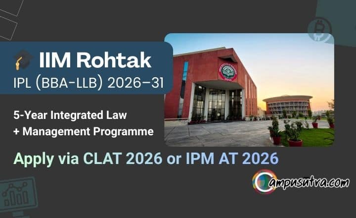 All About IPL 2026. IIM Rohtak BBA LLB Admission All About IPL 2026
