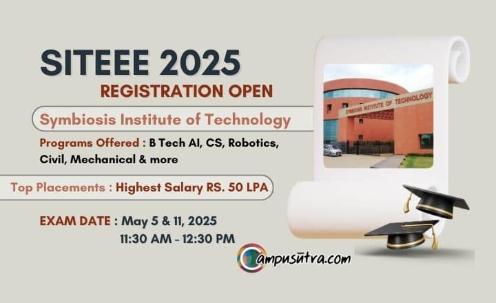 SITEEE 2025 Exam. SIT B Tech Admission & Placement Engineering Entrance Exams 2025