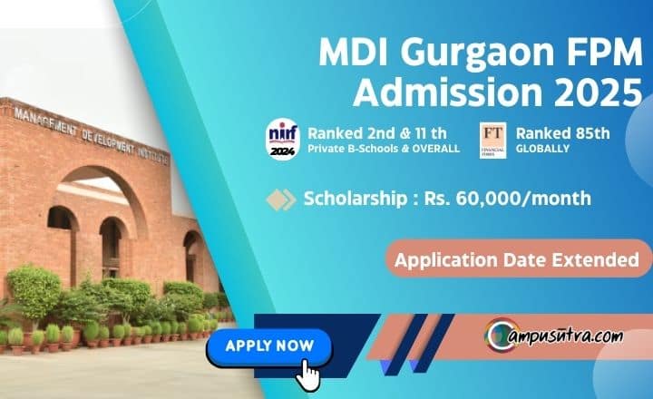 MDI Gurgaon opens FPM Applications for 2025 FPM Apply