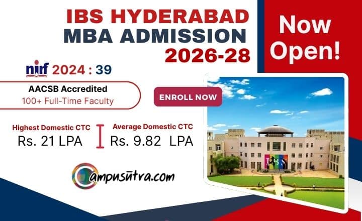 IBS Hyderabad MBA Admission 2026 & IBSAT 2025 Exam IBS MBA ADMISSION