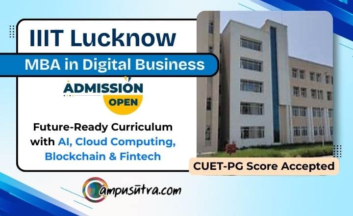 IIIT Lucknow MBA Digital Business Admission 2025