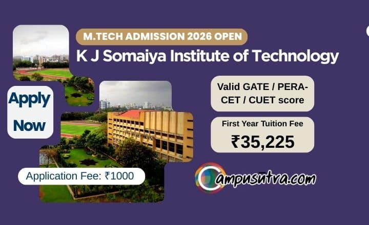 K J Somaiya Institute of Technology M Tech Admission 2026 K J Somaiya Institute of Technology M Tech Admission 2026