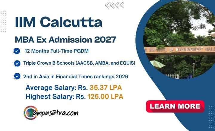 IIM Calcutta Open Applications for MBAEx Class of 2027–28 iim apply