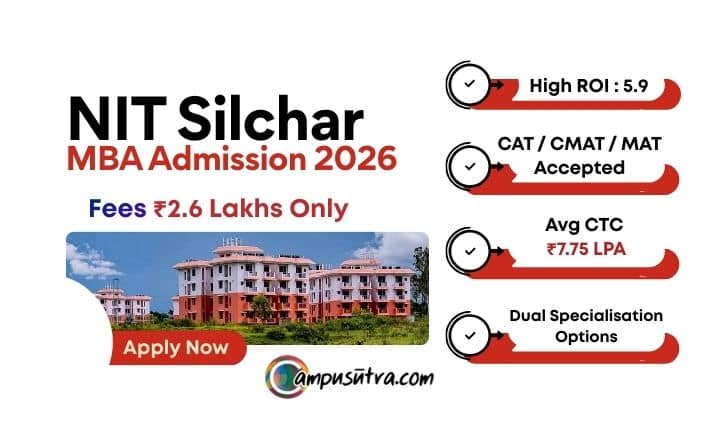 NIT Silchar MBA Admission 2026. Apply Online NIT Silchar MBA