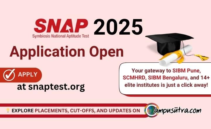 SNAP – Symbiosis National Aptitude Test Registration Begins SNAP 2025