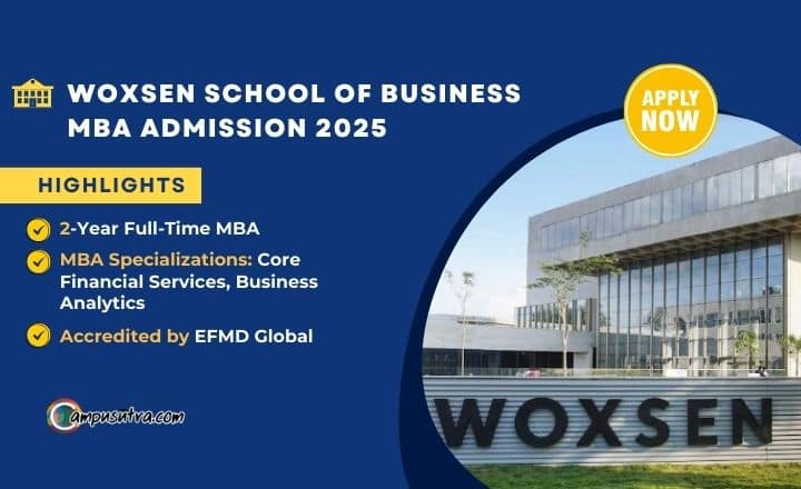 Woxsen School of Business MBA Admission 2025 Woxsen University MBA Admission