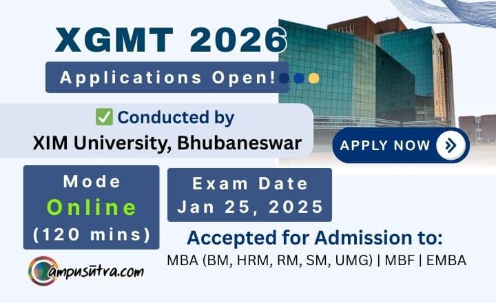 XGMT 2026 Conducted by XIM University. Registrations Begins XGMT 2026