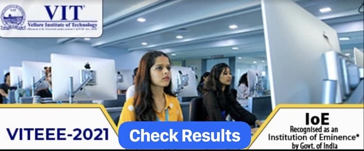 Results of Vellore Institute of Technology Engineering Entrance Exam (VITEEE) Declared https://admissionresults.vit.ac.in/viteee