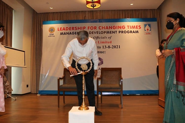 IIM Amritsar holds first MDP in face-to-face mode since the pandemic outbreak IIM Amritsar