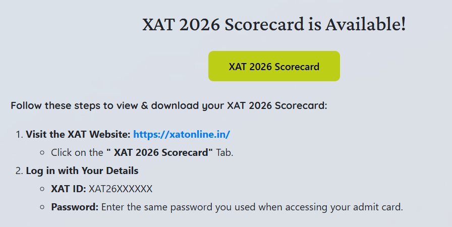 XAT 2026 Results Out. Top MBA Colleges Accepting XAT Score XAT Results