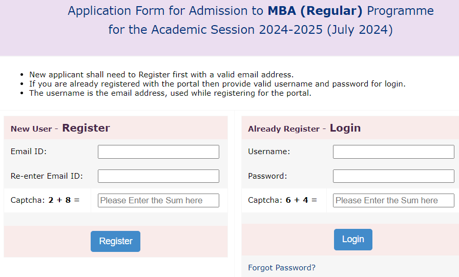 NIT Jalandhar MBA Admission 2024 NIT MBA Admission