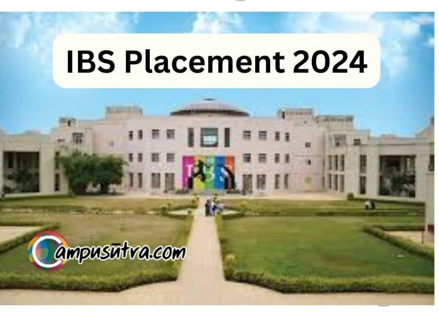 IBS MBA Placement 2024. Highest Salary is Rs. 36.76 LPA IBS Placements