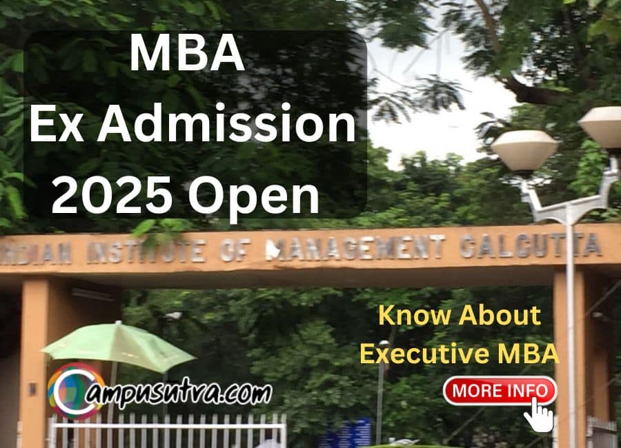 IIM Calcutta Opens Applications 2025 for One Year Executive MBA Indian Institute of Management Calcutta