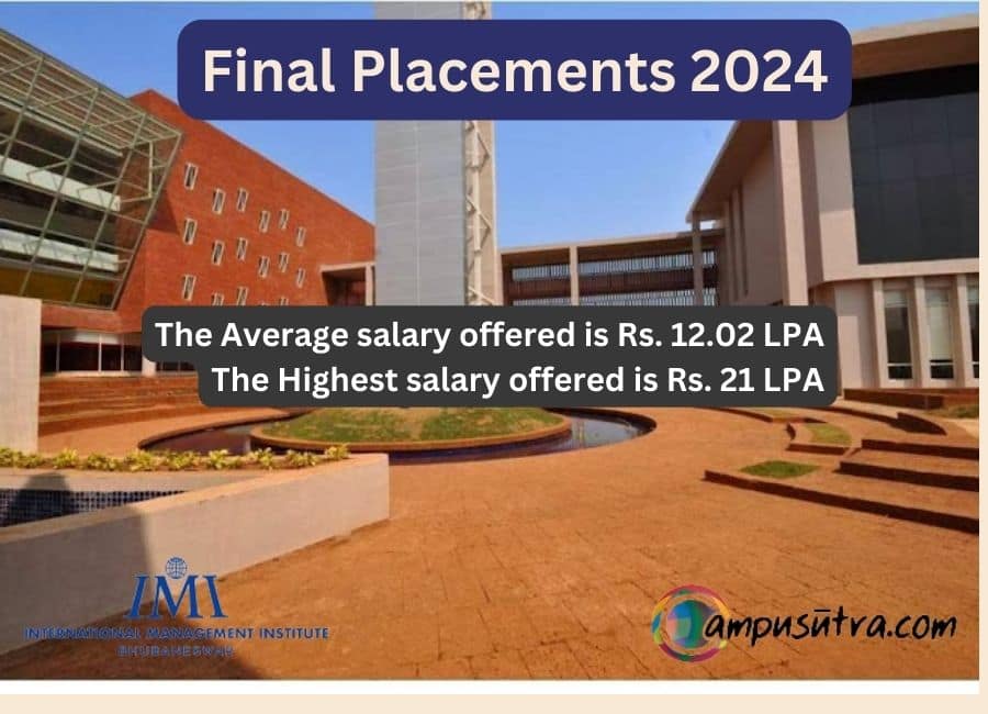 PGDM Placements 2024 – IMI Bhubaneswar Placement IMI Bhubaneswar Placement