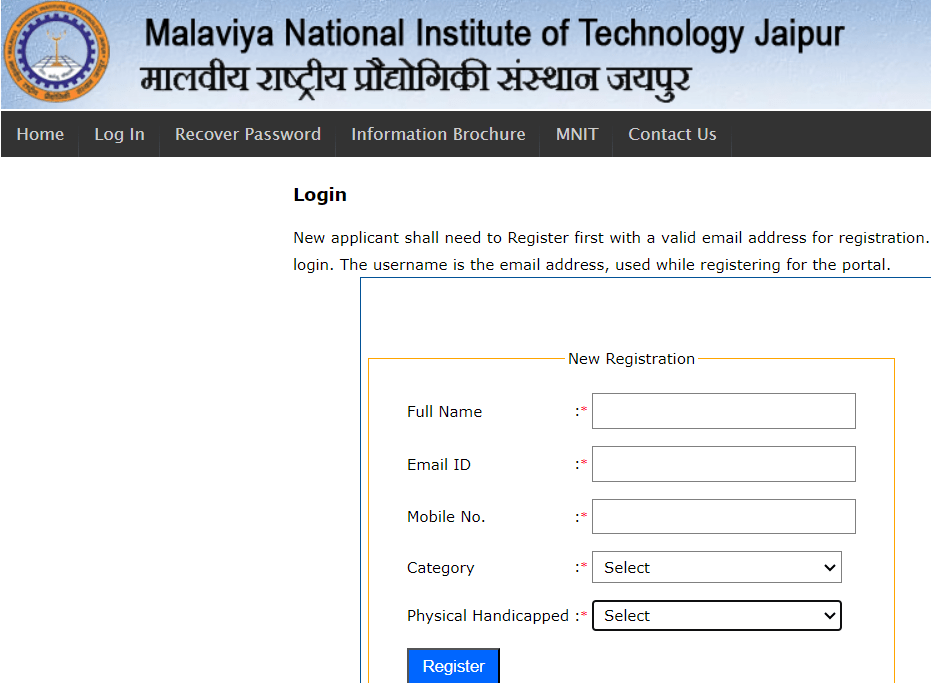 MNIT Jaipur MBA Admission 2024 MNIT Jaipur MBA Admission 2024